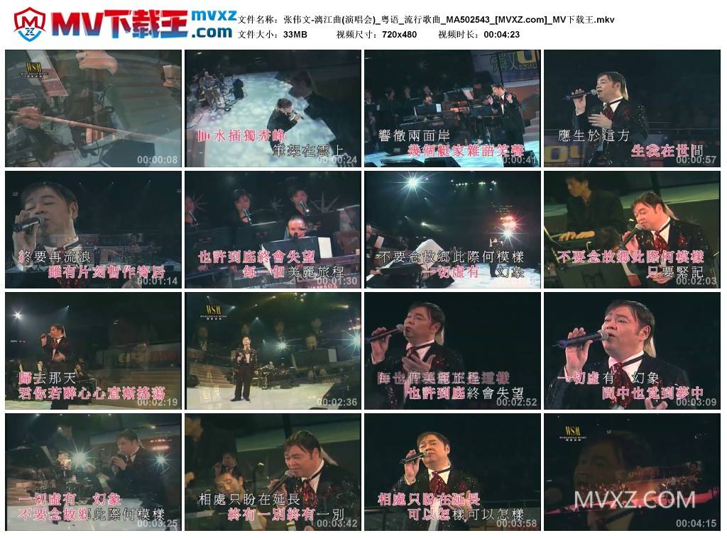张伟文-漓江曲(演唱会)_粤语_流行歌曲_MA502543